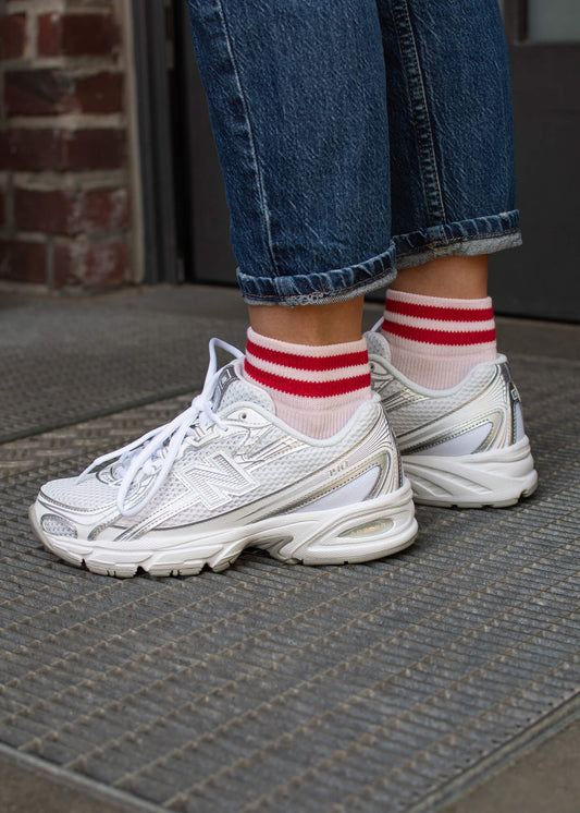 Cherry & Blossom - Sneaker Socken High
