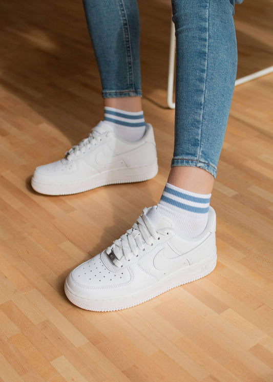 Ocean Stripes - Sneaker Socken High