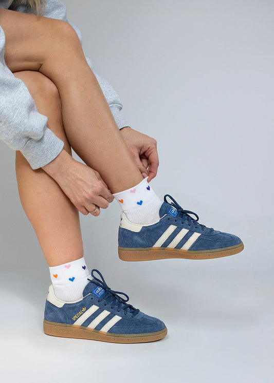 Spring Hearts - Sneaker Socken High