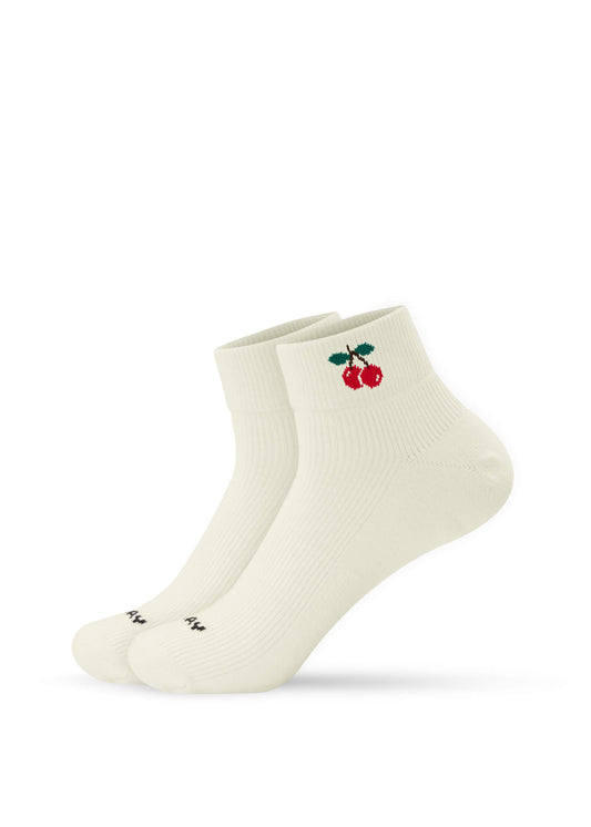 Cherry - Sneaker Socken High