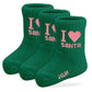 I Love Santa - Mini - 0-4 Jahre (3 Paar)