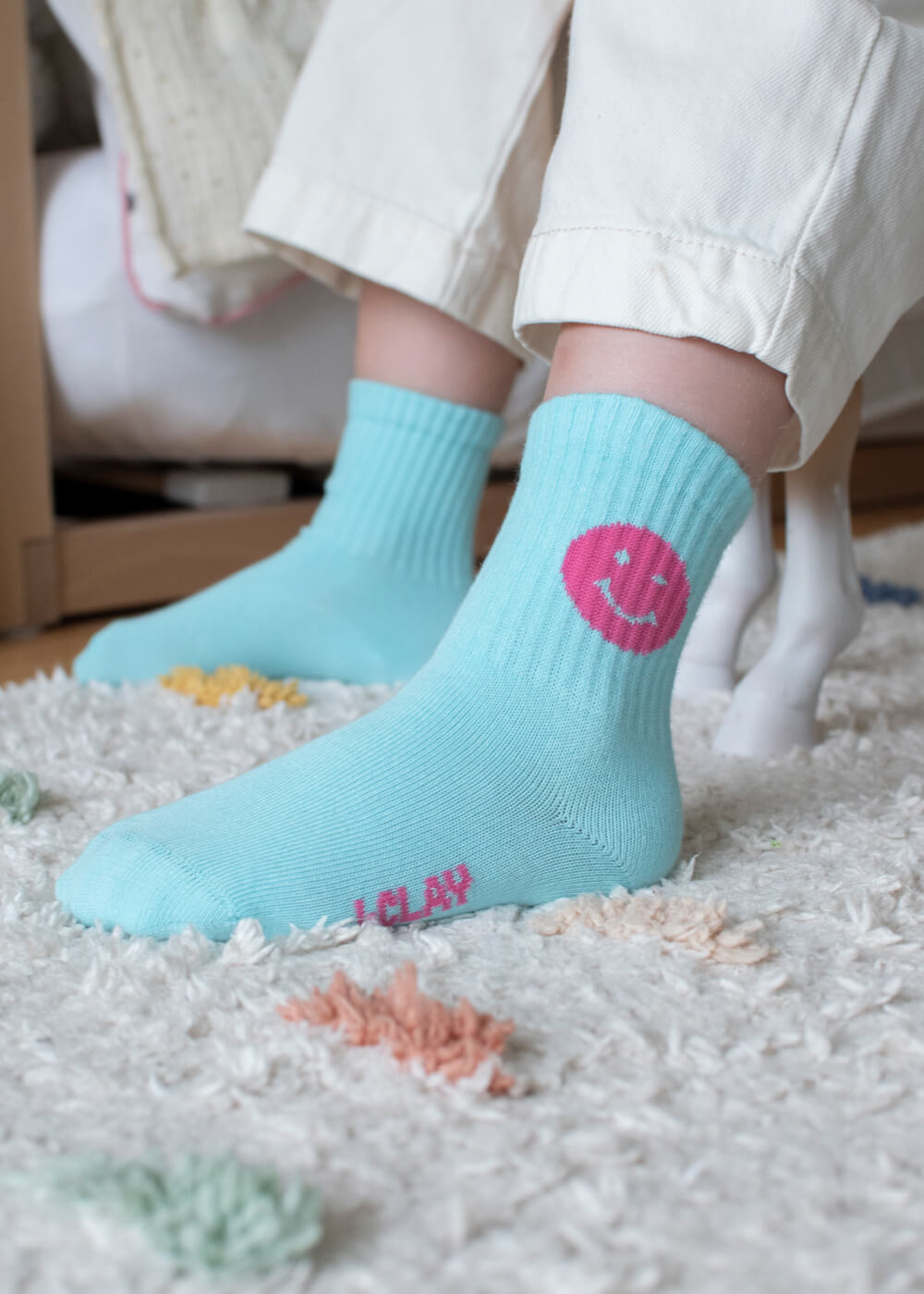 Smile Mint-Pink - Minis (3 Paar)