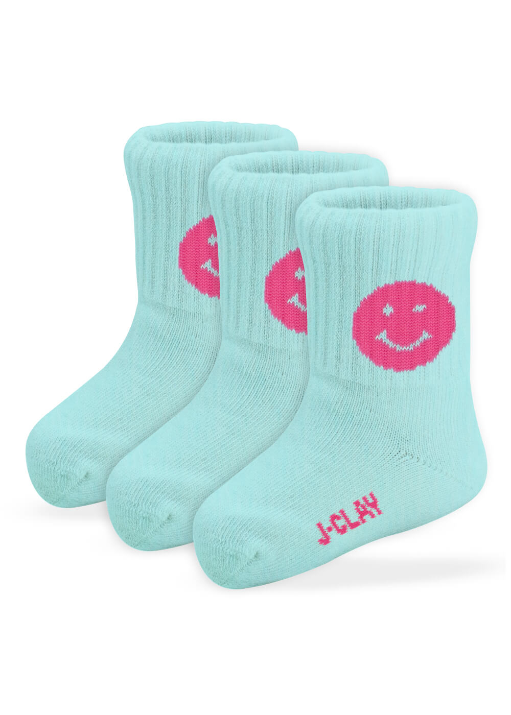 Smile Mint-Pink - Minis (3 Paar)