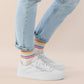 Multi Stripes - Sneaker Socken High