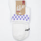 Grape Check - Sneaker Socken High