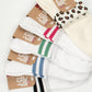 Starfish Stripes - Sneaker Socken High