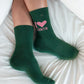I Love Santa - Dark Green