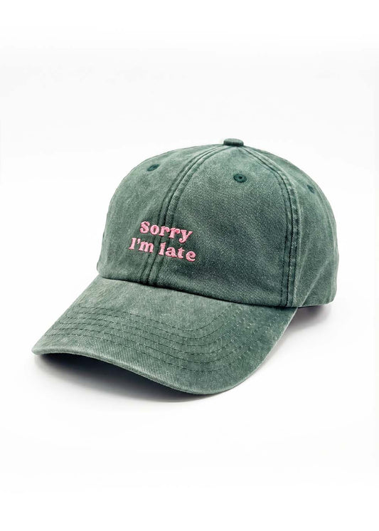 Sorry I´m late - Kappe Green