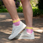 Neon Wave - Sneaker Socken High
