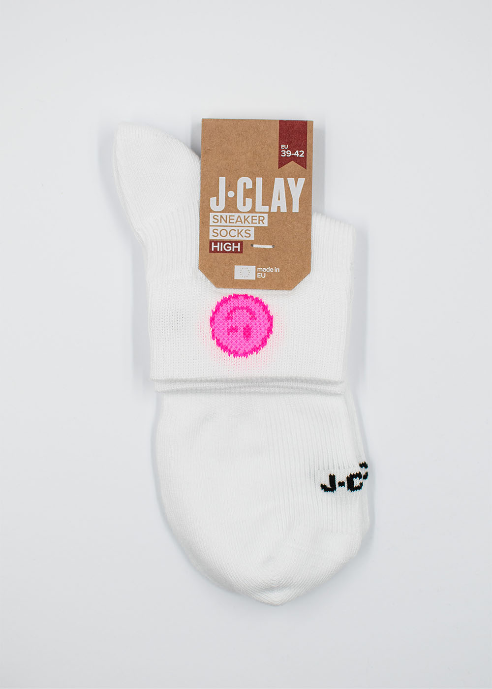 Neon Smile - Sneaker Socken High