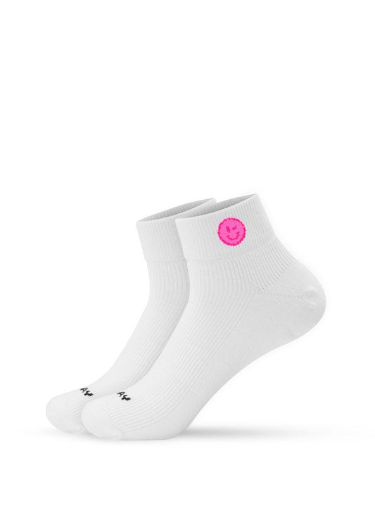 Neon Smile - Sneaker Socken High